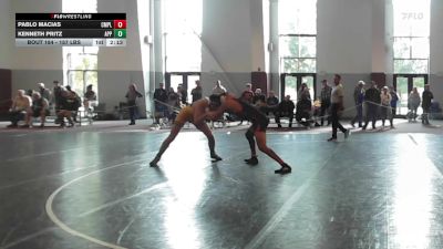 157 lbs Consi Of 16 #2 - Pablo Macias, Campbell vs Kenneth Pritz, Appalachian State