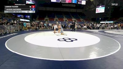 215 lbs Champ. Rd Of 64 - Landon Tucker, PA vs Jaxson Mathenia, IL