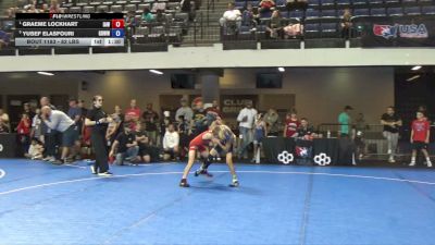 82 lbs Semis - Graeme Lockhart, Immortal Athletic WC vs Yusef Elasfouri, Gracie Barra Westchase Wrestling