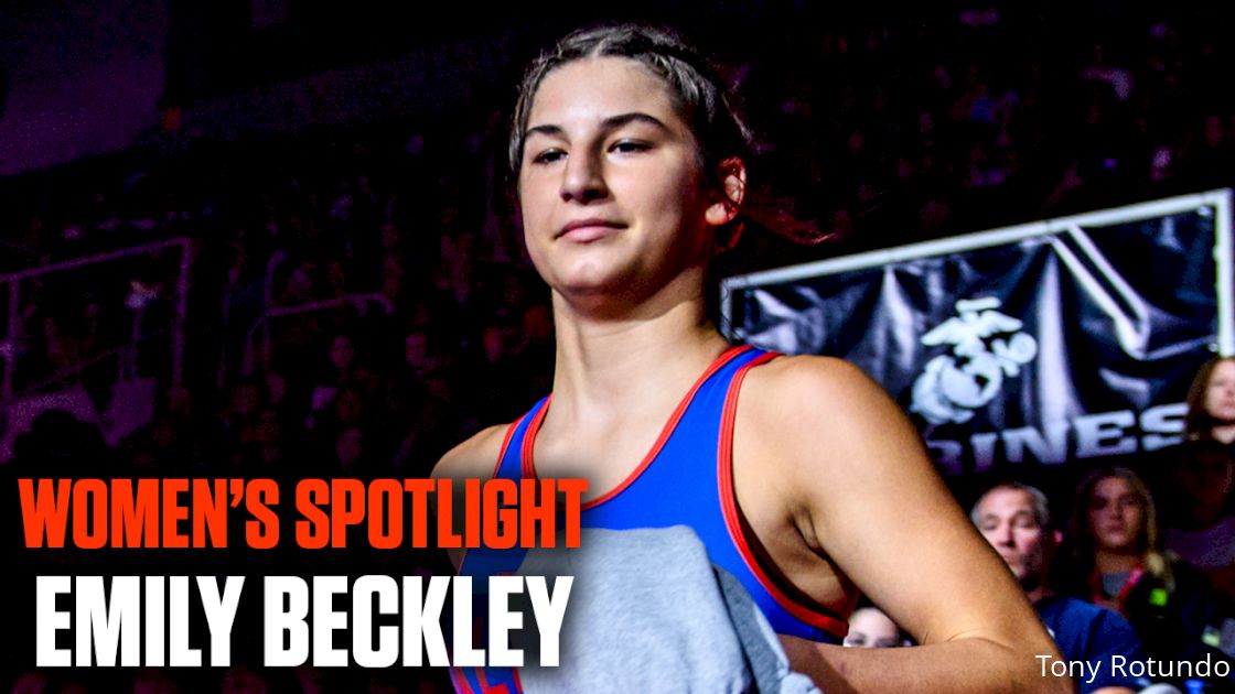 Emily Beckley Is Rocking To Her Own Wrestling Beat