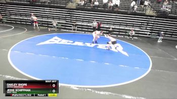 178 lbs Cons. Round 6 - Oakley Shope, Uintah Wrestling vs Jesse Schiffman, West Field