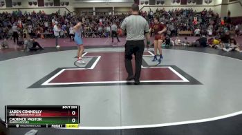 S-2 lbs Round 2 - Cadence Pastor, Marion Wolves vs Jaden Connolly, East Buchanan Mat Club