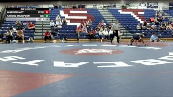 141 lbs Cons. Round 2 - Lane Wishart, St. Thomas University vs Karmel Thompson, Reinhardt University (ga)