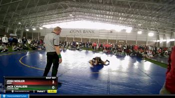 144 lbs Cons. Semi - Josh Nosler, Davis vs Jack Cavalieri, Canyon View