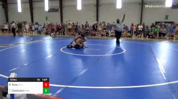 120 lbs Prelims - Ryan Rios, Genesis vs Tyson Casaubon, Team Punisher