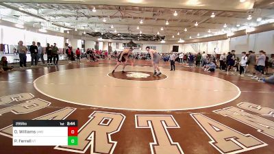 285 lbs Consi Of 4 - Oscar Williams, Maryland vs Parker Ferrell, Virginia Tech