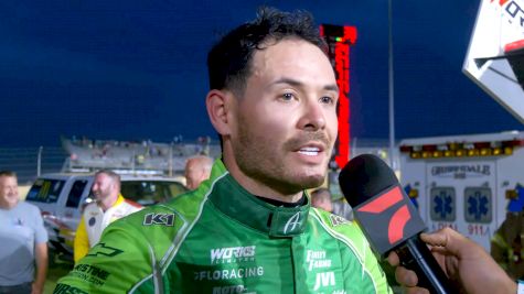 Kyle Larson Drives From 20th On A Restart To Finish Second At The 'Burg With High Limit