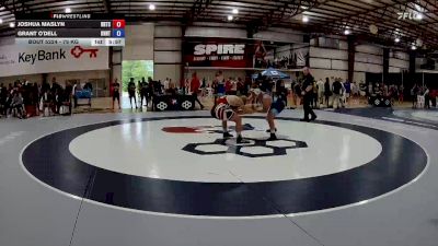 79 kg Champ. Round 1 - Joshua Maslyn, Rochester Regional Training Center vs Grant O'Dell, Knights RTC