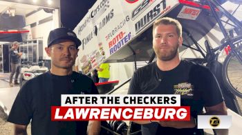After The Checkers: Kyle Larson Charges Hard To Finish Second At Lawrenceburg
