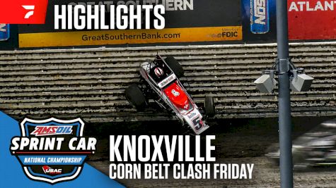 Highlights | 2026 USAC Corn Belt Clash Friday at Knoxville Raceway