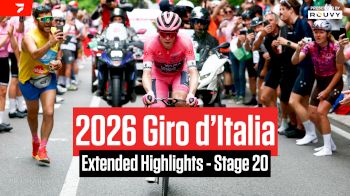 Extended Highlights: Giro d'Italia Stage 20