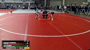 120 lbs Quarterfinal - Lincoln Doering, Elk River vs Levi Engen, BBE (Belgrade/Brooten)