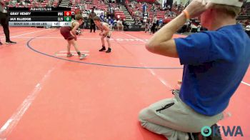 60-66 lbs Rr Rnd 5 - Gray Henry, Woodland Wrestling Club vs Jax Elledge, Cleveland Take Down Club