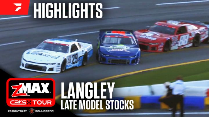 Highlights: CARS Tour Late Model Stock Cars at Langley