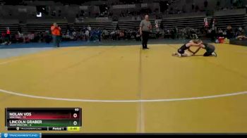 60 lbs Placement (4 Team) - Lincoln Graber, Worthington vs Nolan Vos, Waconia