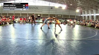 165 lbs Chaney Lewis Jr., Pennsylvania Blue vs Deacon Dressler, Indiana Gold