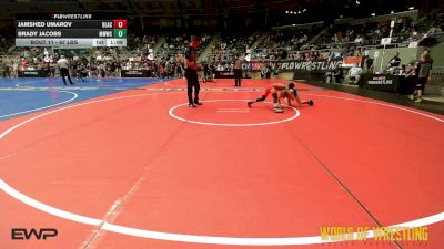67 lbs Round Of 32 - Jamshed Umarov, Black Fox Academy vs Brady Jacobs, Michigan West Wrestling Club