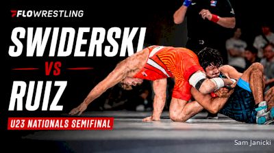 74 kg Semis - Casey Swiderski, Cowboy RTC vs Nicco Ruiz, Southwest Wrestling Club