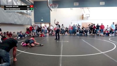 105 lbs Quarters - Roczen Taylor, Declo Stingers vs Ivan Mondragon, Bulldog Wrestling Club