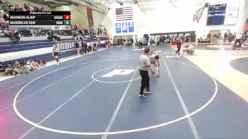 120 lbs Cons. Round 3 - Maribelle Uhe, Normal West vs Madison Alsip, St. Joseph (S.J.-Ogden)