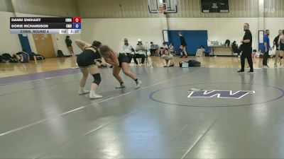 138 Open Cons. Round 4 - Danni Swihart, Iowa vs Dorie Richardson, Central Methodist University