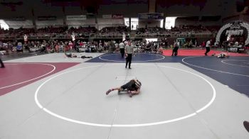 46 lbs Semifinal - Zander Enciso, Casper WC vs Peyton Chelewski, Colorado Outlaws