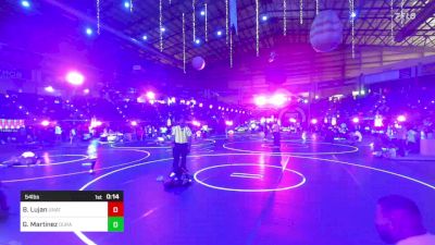 54 lbs Round Of 16 - Benito Lujan, Unattached vs Gage Martinez, Duran Elite