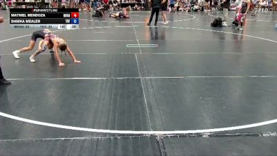 78 lbs Round 5 (10 Team) - Brynlee Dupree, Georgia United vs Harper Wimmers, The Factory
