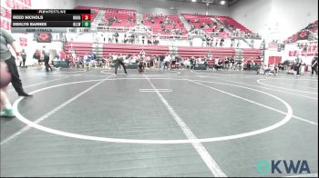 110 lbs Semifinal - Reed Nichols, Rough Riders vs Deklyn Barnes, Harrah Little League Wrestling