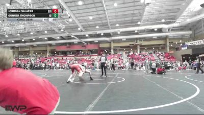 105 lbs Cons. Semi - Gunner Thompson, Nebraska Elite vs Jorrdan Salazar, Steel City Reloaded
