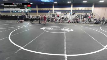190 lbs Round Of 32 - Logan Whitacre, Matador WC vs Bryan Garcia Duran, Yorba Linda HS