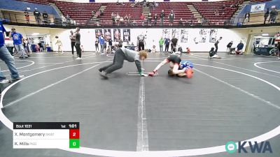 85 lbs Rr Rnd 5 - Xander Montgomery, Skiatook Youth Wrestling vs Kameron Mills, Piedmont