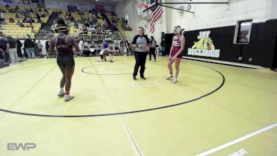 138 lbs Round Of 16 - Ki'Morah Cathey, Union Girls JH vs Brooklyn Willis, Wagoner