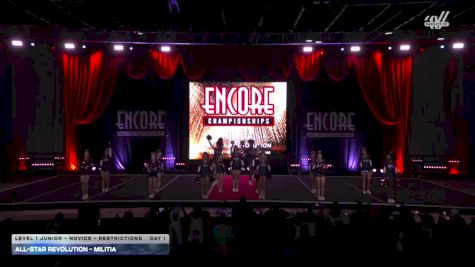 All-Star Revolution - MILITIA [2025 L1 Junior - Novice - Restrictions Day 1] 2025 Encore Grand Nationals