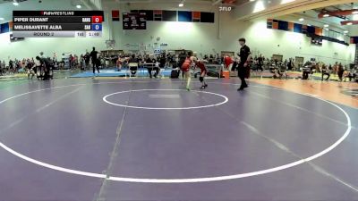 61-74 lbs Round 2 - Melissavette Alba, SARfit vs Piper Durant, Scanlan Wrestling Academy