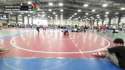 152 lbs Rr Rnd 2 - Benjamin Cottrill, Roughnecks - HSB vs Tanner Aldridge, Next Level Wrestling Club - HSB