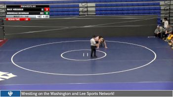 149 lbs Champ. Round 1 - Max Hibsman, Roanoke College vs Brendan Bowman, McDaniel College