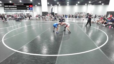 106 lbs Niko Selianitis, California Red vs Daniel Romero, Colorado
