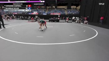 124 lbs Cons. Round 4 - Catharine Campbell, Grand View vs Ellabelle Taylor, Evergreen State