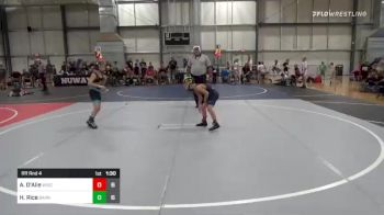 62 lbs Rr Rnd 4 - Aiden D'Alie, Wisconsin Iron vs Hogan Rice, Barn Boys