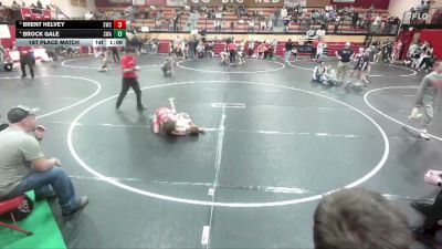 92 lbs 1st Place Match - Brock Gale, Sanderson Wrestling Academy vs Brent Helvey, Suples Wrestling Club