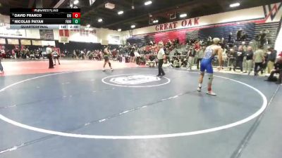 144 lbs Quarterfinal - David Franco, Chino vs Nicolas Payan, Foothill (Santa Ana)