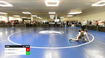 64 lbs Consi Of 4 - Wyatt Steglinski, KRAZY Monkeys vs Anthony Azzarello, Salem Bulldogs