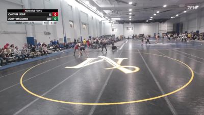 174 lbs Cons. Semi - Joey Visciano, Cortland State vs Caidyn Leaf, Albright College