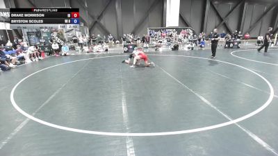 157 lbs Drake Morrison, Idaho vs Bryston Scoles, Wisconsin Blue