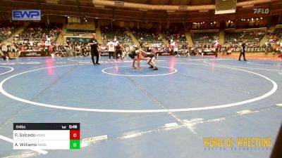 84 lbs Consolation - Presten Salcedo, Monster Garage vs Anze Williams, Massa's Maniacs