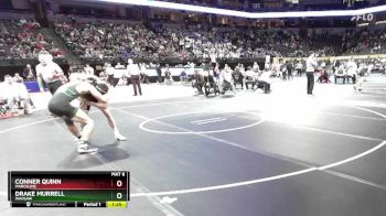 157 Class 1 lbs Semifinal - Conner Quinn, Marceline vs Drake Murrell, Warsaw