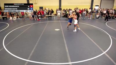 190 lbs Cons. Round 1 - John Arambasich, FL vs Brenden Watts, MN