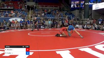 127 lbs Rnd Of 32 - Korina Blades, Illinois vs Payge Fuller, Missouri