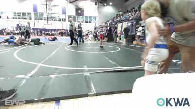 55 lbs Rr Rnd 4 - Kenneth Silkey, Hilldale Youth Wrestling Club vs Bradley Shadwick, Berryhill Wrestling Club